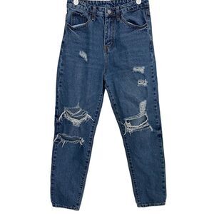 SHEIN Distressed Jeans Sz S